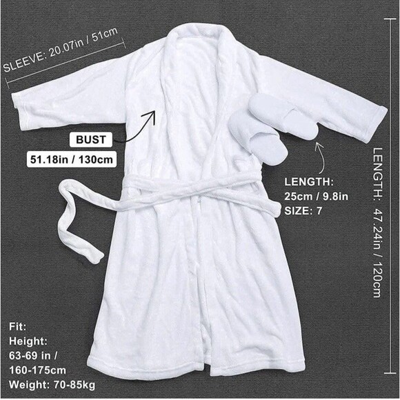 Spa 7 pc Gift Set Women Luxetique Bathrobe,Slippers,Body Wash,Bombs & Lotion NEW - Picture 9 of 9